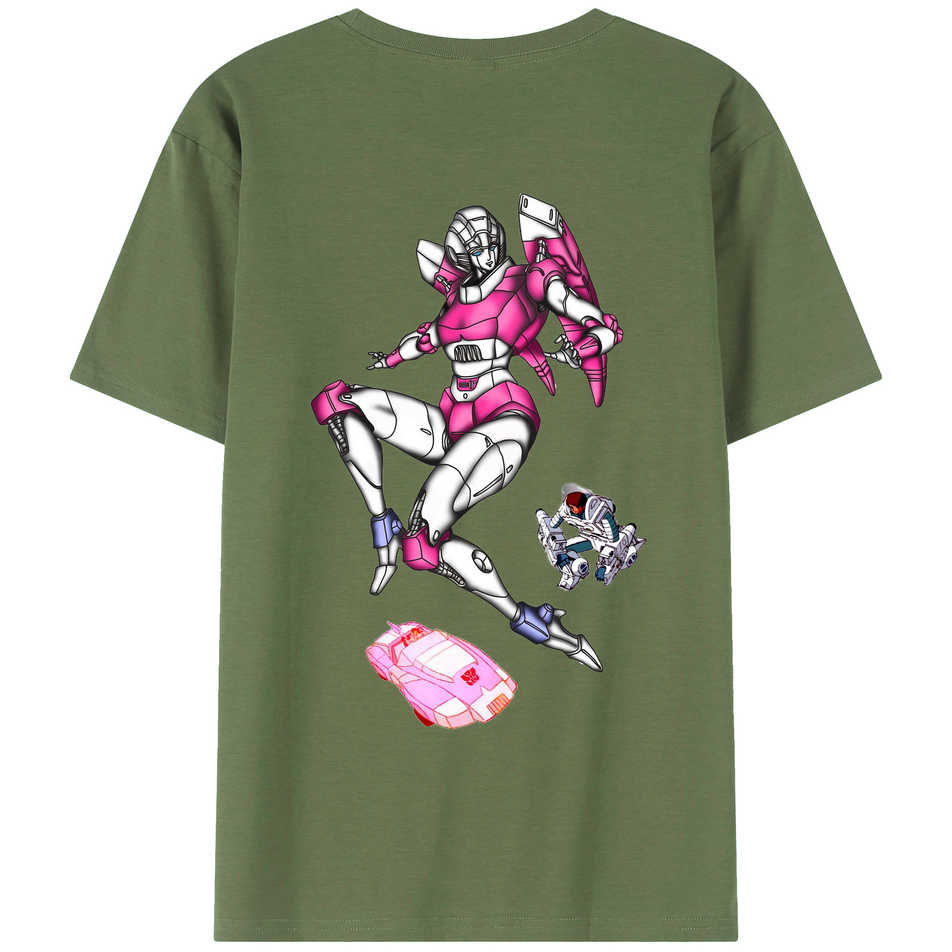 （画像用）  綿100％ メンズ半袖Tシャツ（バックプリント） 通気性